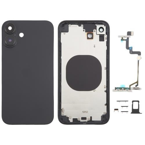Coque arrière avec aspect imitation iP16 pour iPhone XR avec logo