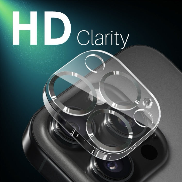 Pour iPhone 16 Pro / 16 Pro Max
NORTHJO Protecteur d'objectif d'appareil photo CD
Veins Film en verre trempé 3D (noir)