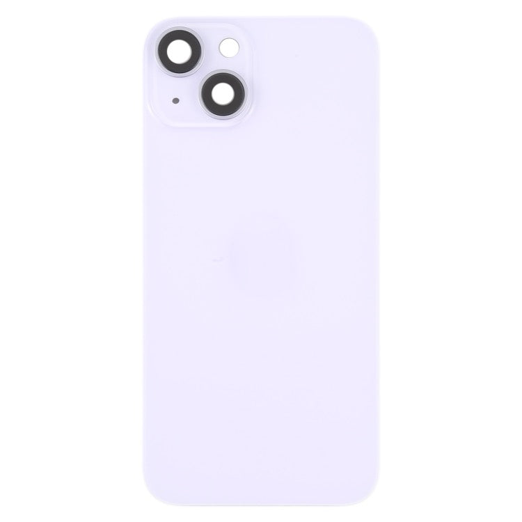 Coque arrière pour iPhone 14 avec objectif d'appareil photo (violet)