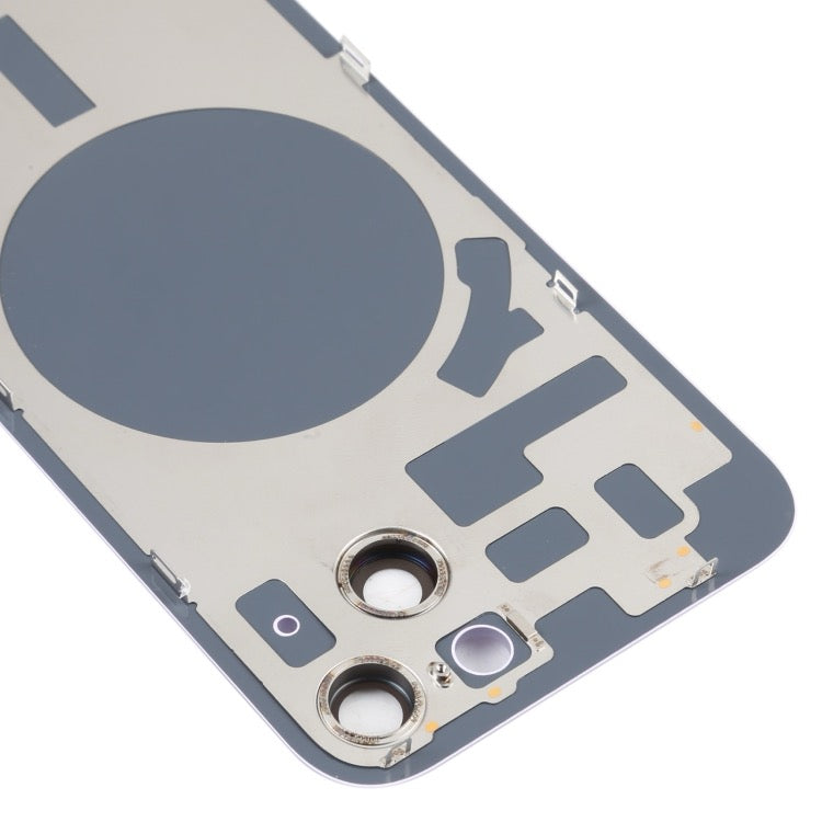 Coque arrière pour iPhone 14 avec objectif d'appareil photo (violet)