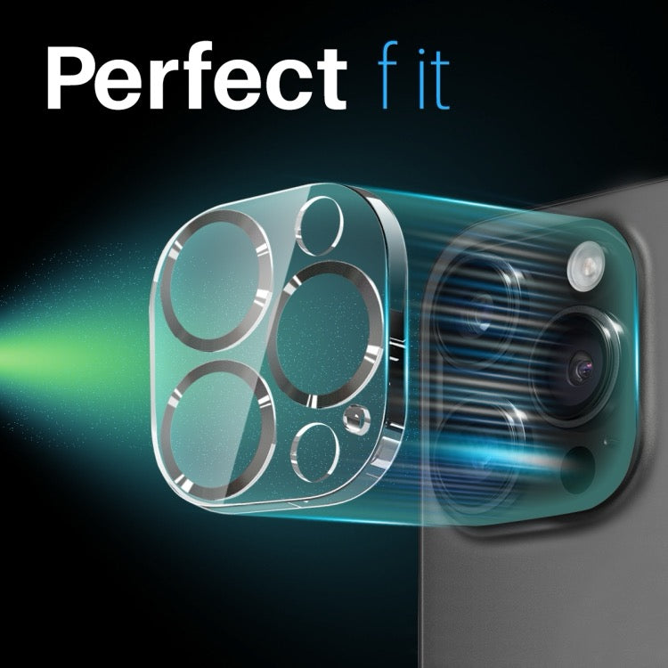 Pour iPhone 16 Pro / 16 Pro Max
NORTHJO Protecteur d'objectif d'appareil photo CD
Veins Film en verre trempé 3D (noir)