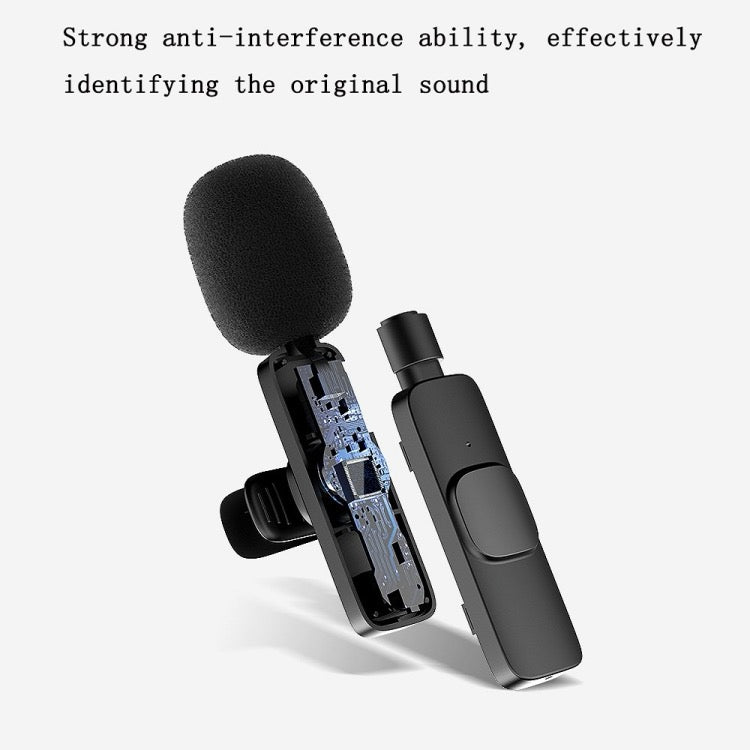 Lavalier Microphone sans fil Téléphone mobile Live
Video Tir de tir petit microphone, Spécifications: 8
broches directes 1 à 2