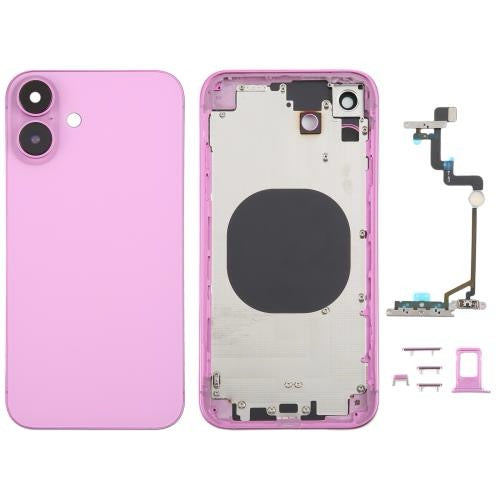 Coque arrière avec aspect imitation iP16 pour iPhone XR avec logo