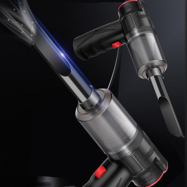 Modèle de charge d'aspirateur à double usage de soufflage et d'aspiration sans fil de voiture 13000pa