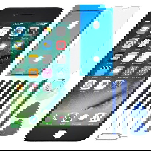 Écran iPhone 8 avec emballage complet (noir) - Wakeshopes