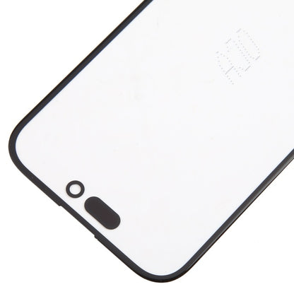 Lentille extérieure en verre pour écran avant de l'iPhone 15, avec adhésif OCA optiquement transparent