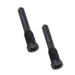 100 vis de port de charge PCS pour iPhone 12 (noir)