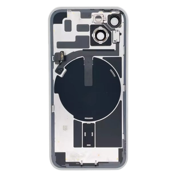 Coque arrière pour iPhone 14 Plus avec objectif d'appareil photo (bleu)