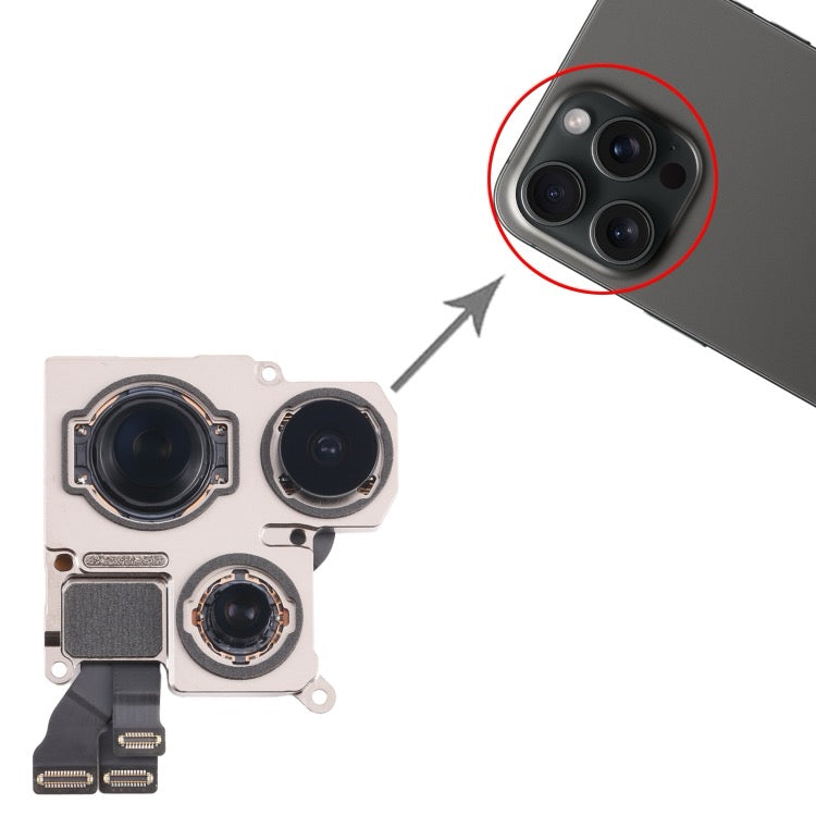 Caméra arrière pour iPhone 15 Pro