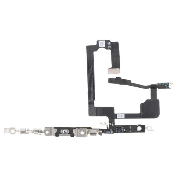 Pour iPhone 15 Bouton d'alimentation et câble flexible Bluetooth