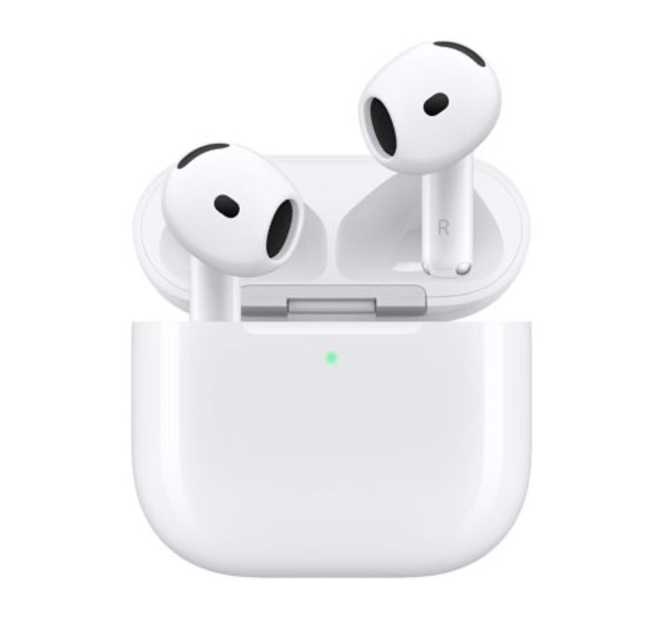 Apple AirPods 4 Blanc – Écouteurs Bluetooth sans fil avec audio spatial et boîtier de charge USB-C