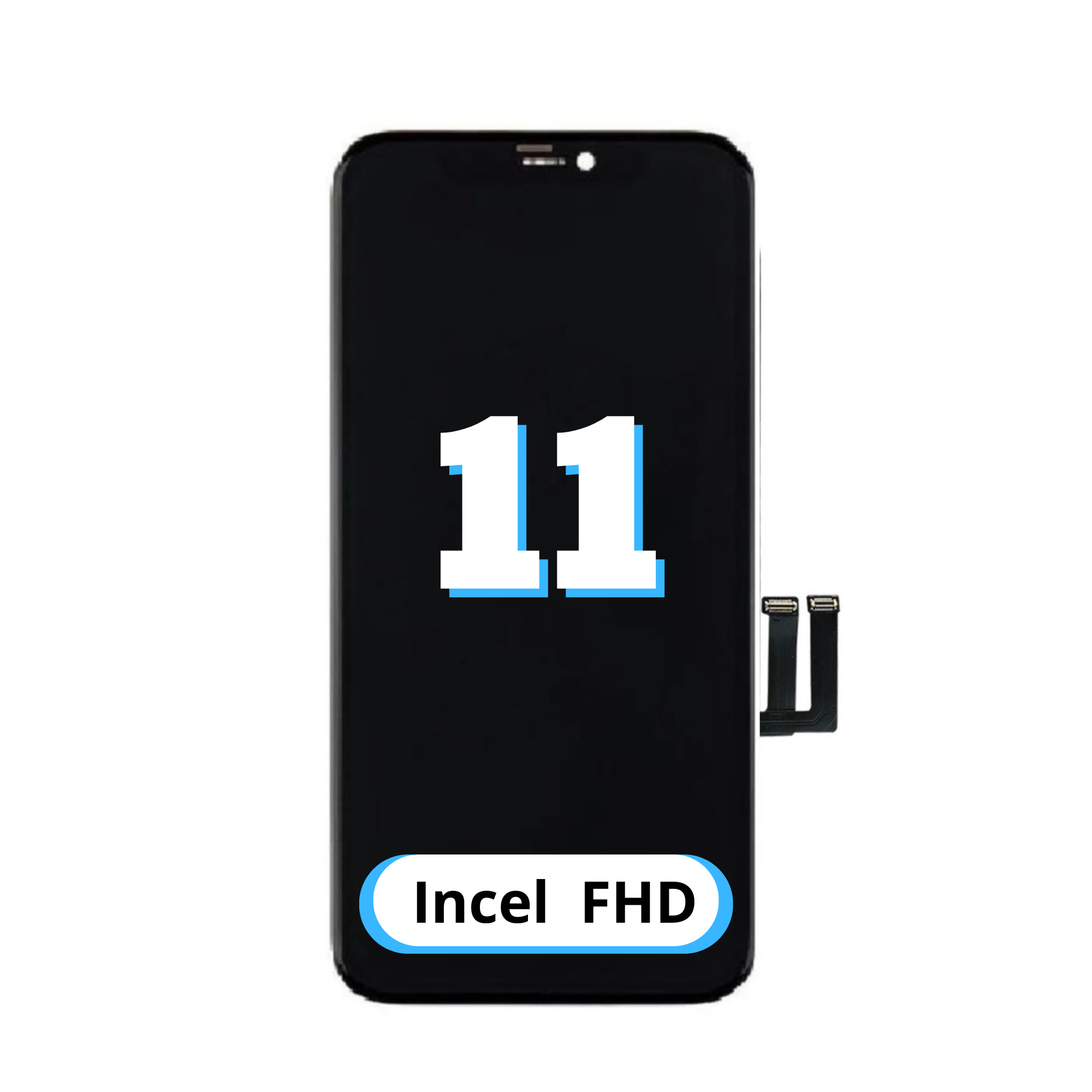 Écran iPhone 11 - Incell FHD (Support IC Remove)