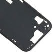 Pour iPhone 15 Cadre central Plaque de lunette avec touches latérales + plateau de carte, Version : Version
CE UE (Noir)
