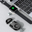 Chargeur sans fil magnétique portable pour Apple Watch 1/2/3/4/5/6/7/8/9/10/SE, chargeur sans fil intelligent de type C (blanc)