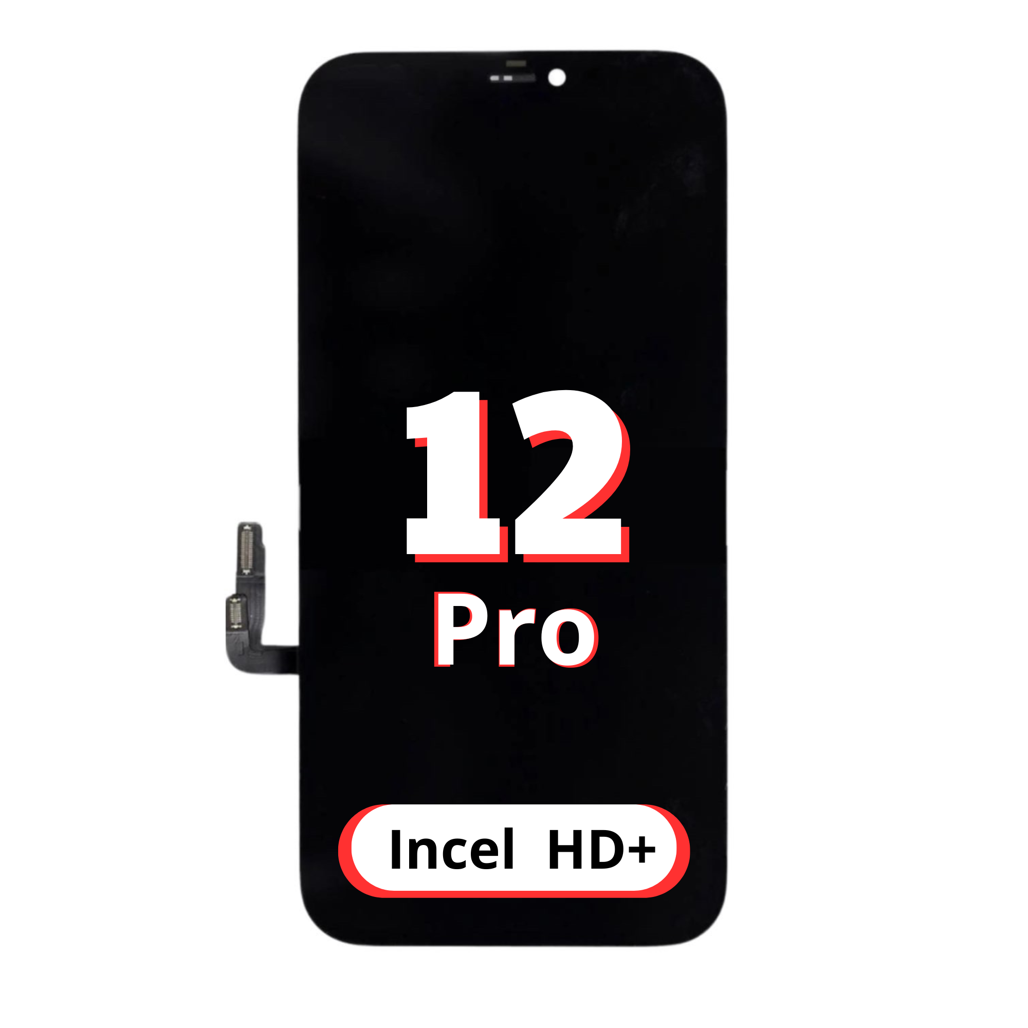 Écran iPhone 12 Pro – Incell FHD (Support IC Remove)
