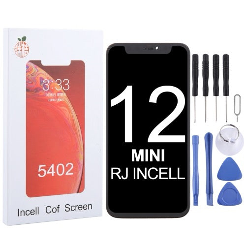 Écran LCD RJ Incell Cof et ensemble complet de numériseur pour iPhone 12 Mini