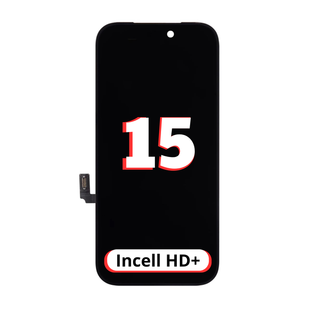 Écran iPhone 15 Incell HD+ (Support IC Remove)
