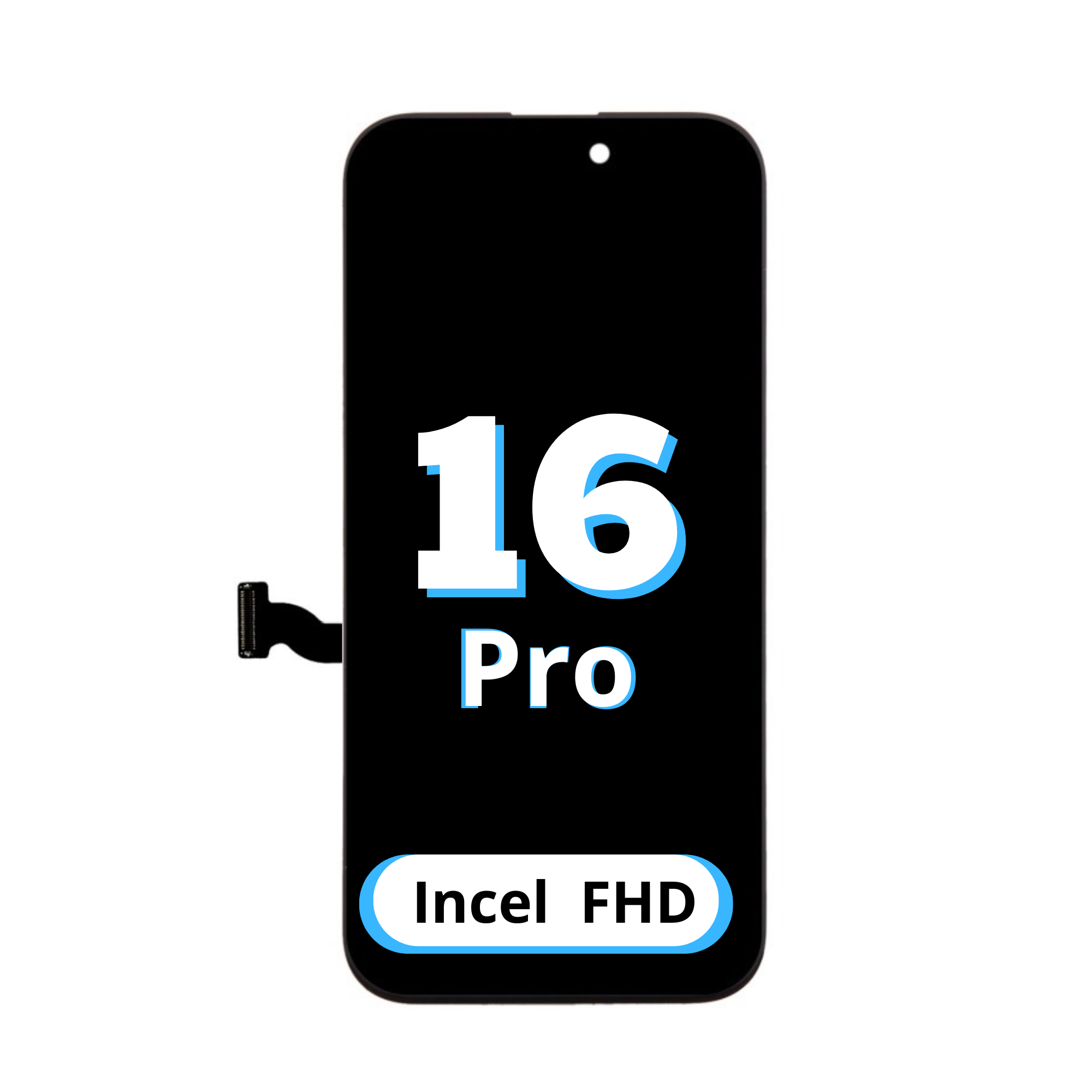 Écran iPhone 16 Pro Incell FHD (Support IC Remove)