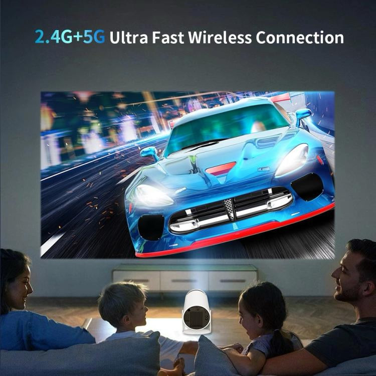 Projecteur de jeu HY300 Système Android 11 avec contrôleur de jeu sans fil 720P Home Cinéma