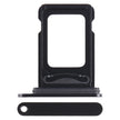 Pour iPhone 15 SIM + Plateau pour carte SIM (Noir)