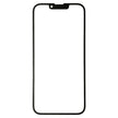Pour iPhone 14 Lentille en verre extérieure de l'écran avant avec adhésif optiquement transparent OCA