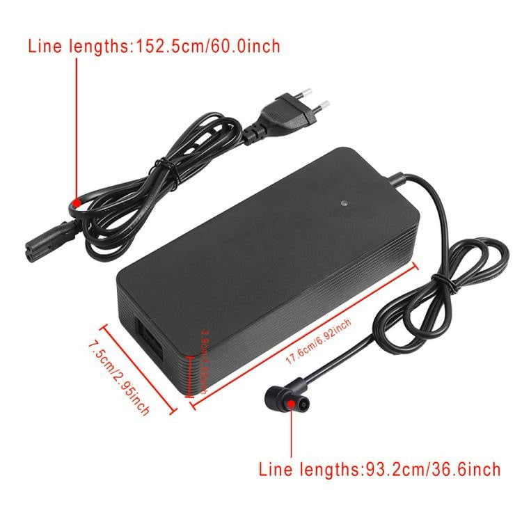 Chargeur de scooter 53 V 2,3 A, pour Xiaomi Scooter 4 Ultra / Xiaomi 4 Pro 2e génération / Navee S65 / Navee N65i, prise UE