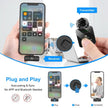 PULUZ Microphone cravate sans fil PULUZ pour iPhone / iPad, récepteur 8 broches (noir)
