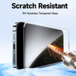 Pour iPhone 16 LK Film en verre trempé HD facile à installer (noir)