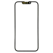 Pour iPhone 14 Lentille en verre extérieure de l'écran avant avec adhésif optiquement transparent OCA