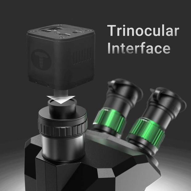 Microscope trinoculaire à zoom synchrone 7-60X 2uul MC7060-A1