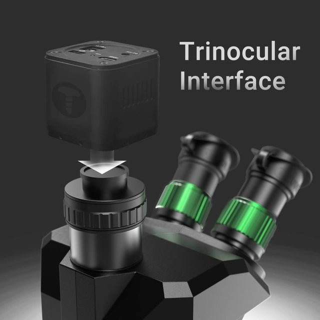 Microscope trinoculaire à zoom synchrone 7-60X 2uul MC7060-A1