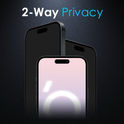 Vitre de protection Enti espion pour iPhone 16