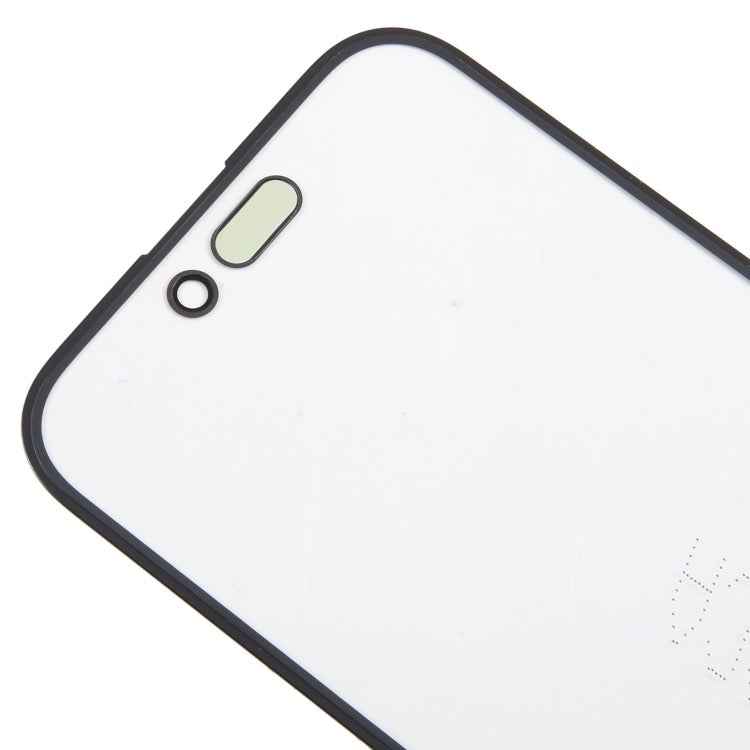Lentille extérieure en verre pour écran avant de l'iPhone 15, avec adhésif OCA optiquement transparent