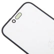 Lentille extérieure en verre pour écran avant de l'iPhone 15, avec adhésif OCA optiquement transparent