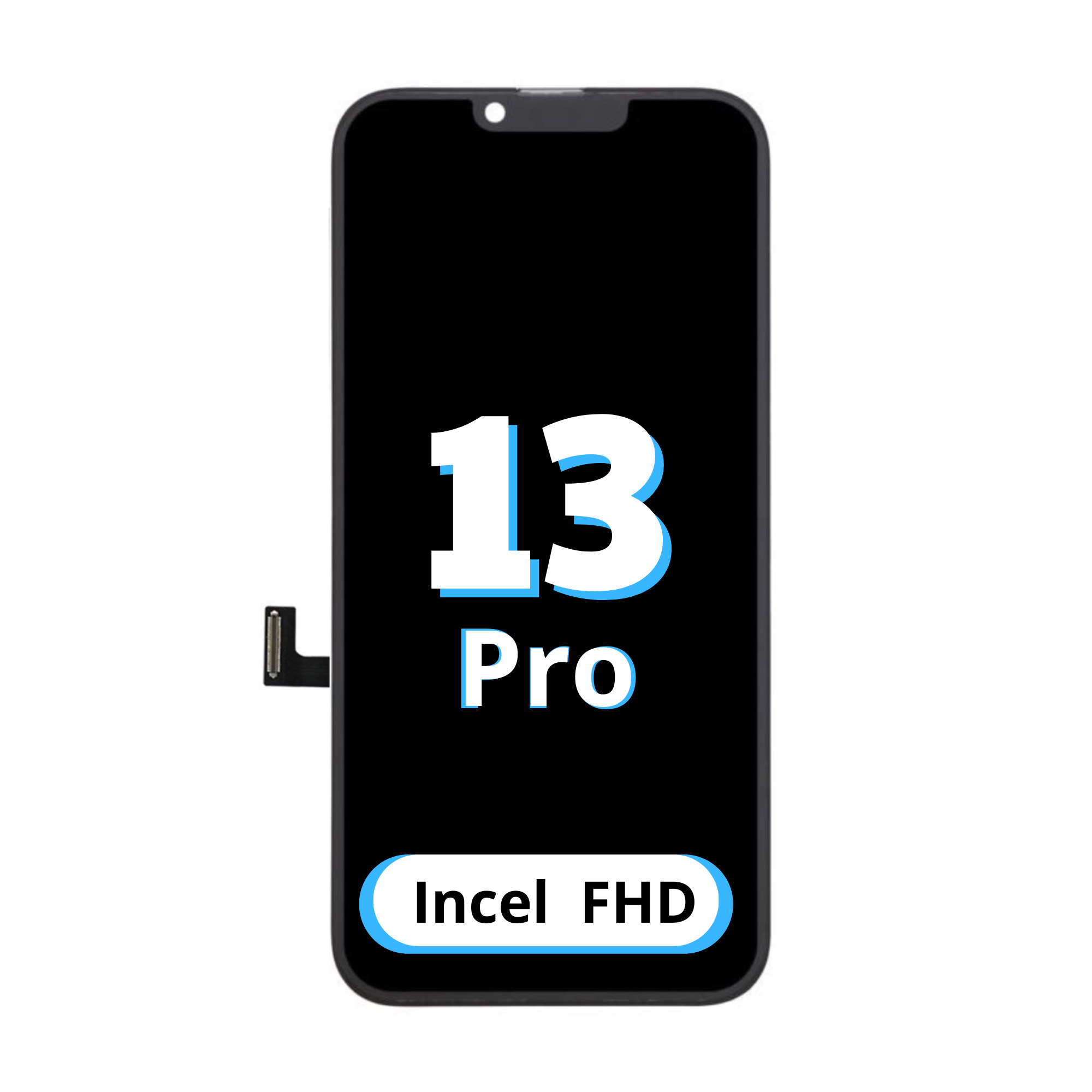 Écran iPhone 13 Pro – Incell FHD (COF) (Support IC Remove)