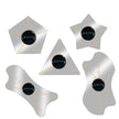 5 PCS 0.1MM Carte d'élimination de barre de crowbar de barre d'acier inoxydable ultra-mince - Wakeshopes