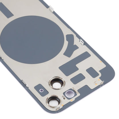 Coque arrière pour iPhone 14 avec objectif d'appareil photo (violet)