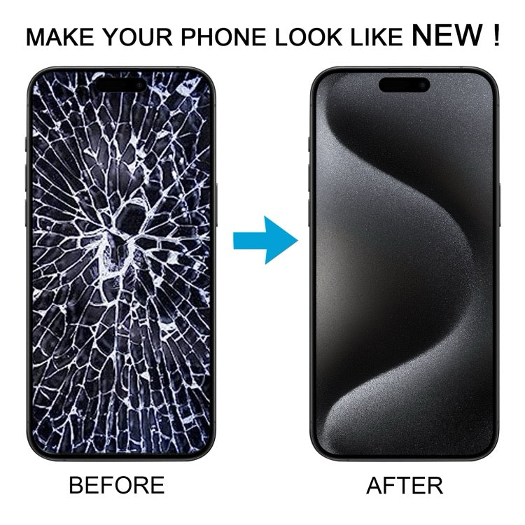 Ecran iPhone 15 pro Max d’origine avec numérique assemblage complet + vitre de protection et quitte à outils offerts