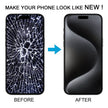 Ecran iPhone 15 pro Max d’origine avec numérique assemblage complet + vitre de protection et quitte à outils offerts