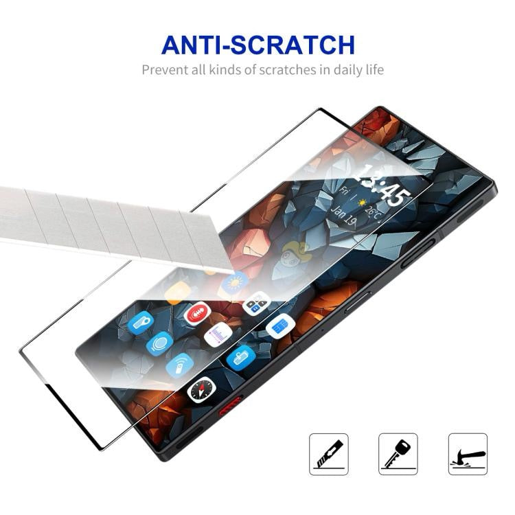 Pour Nubia RedMagic 10 Pro / 10 Prot
ENKAY Hat-Prince Film en verre trempé à haute teneur en aluminium et en silicium à colle complète