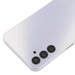 Coque arrière avec cache objectif pour Samsung Galaxy A14 5G SM-A146B (argent)