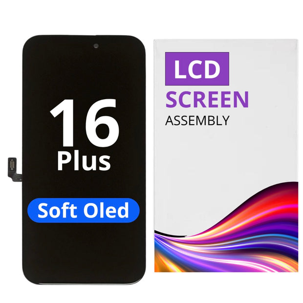 Écran LCD Excellent Assemblage pour iPhone 16 soft OLED