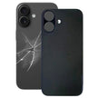 Vitre Arrière en Verre de Remplacement pour iPhone 16 Plus - Réparation Facile et Compatible (Noir)