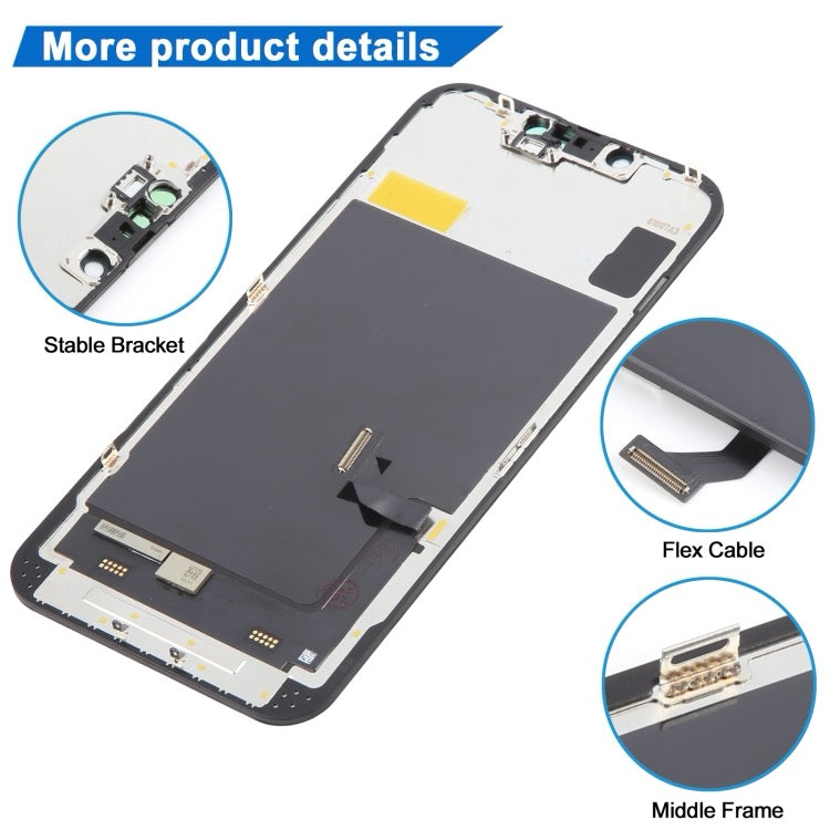 Écran iPhone 14 LCD Premium – Remplacement Haute Qualité & 100 % Compatible | Wakeshopes