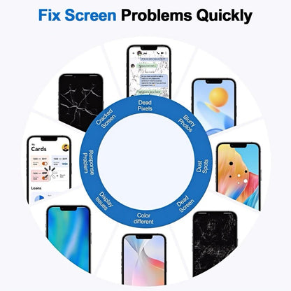 Pour iPhone 14 Pro Max ZY incell HD 1:1 écran LCD avec numériseur assemblage complet, retirer le circuit intégré, besoin d'une réparation professionnelle