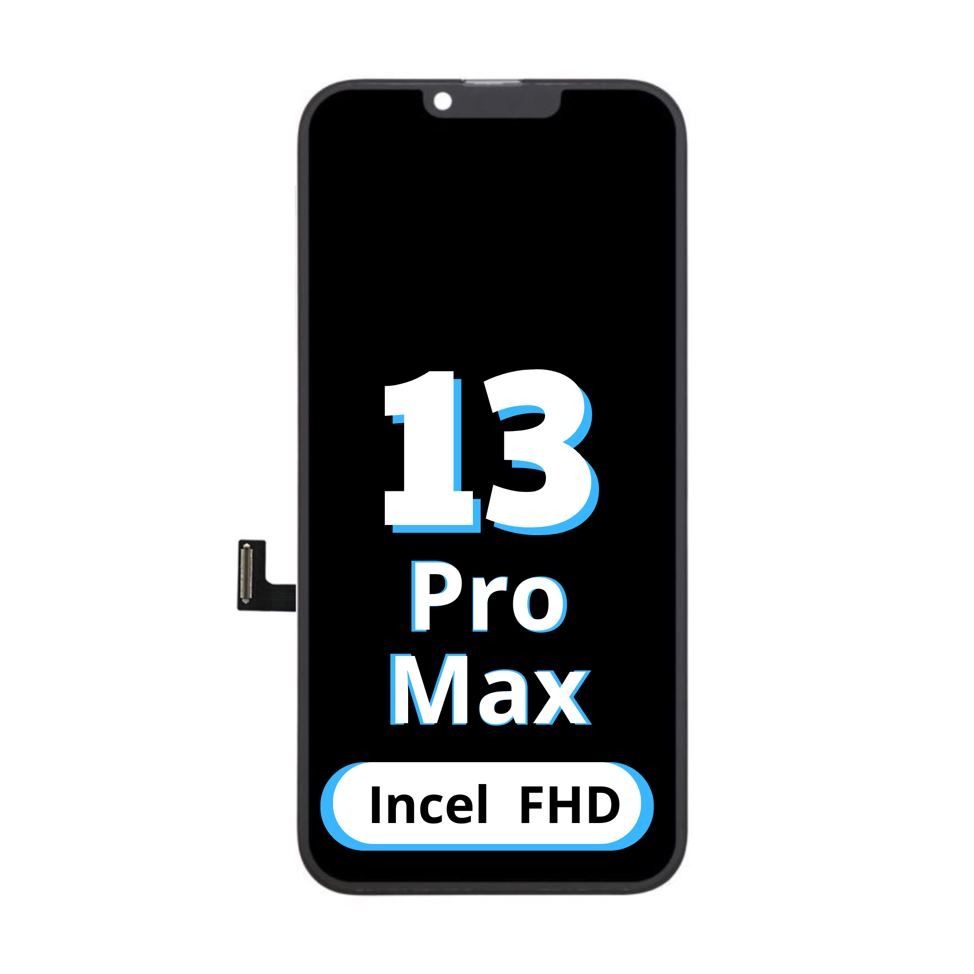 Écran iPhone 13 Pro Max - Incell FHD (COF) (Support IC Remove)