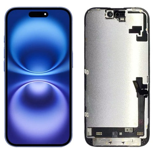 Écran LCD de Remplacement pour iPhone 16 - Qualité Premium avec Écran Tactile + Vitre de Protection et Kit d’Outils Offerts