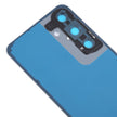 Pour Samsung Galaxy S24 SM-S921B Couvercle arrière de batterie OEM avec couvercle d'objectif d'appareil photo (bleu)