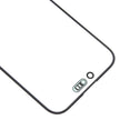 Pour iPhone 16, lentille extérieure en verre pour écran avant avec adhésif optiquement transparent OCA
