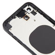 Coque arrière avec aspect imitation iP16 pour iPhone XR avec logo
